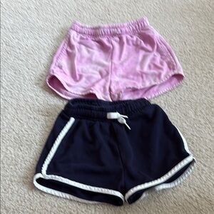 GAP Pink and Black Athletic Shorts Relaxed Fit